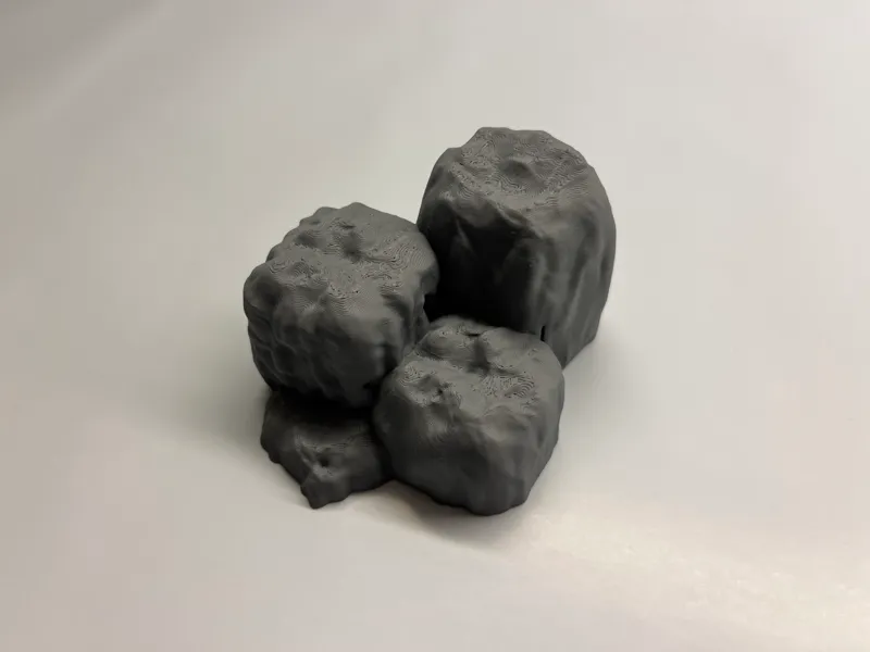 Wargaming terrain rock formation 014