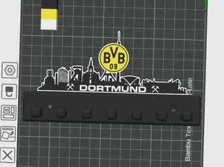BVB Schlüsselbrett