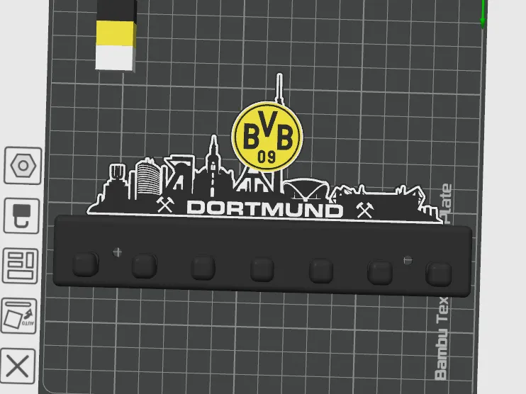 BVB Schlüsselbrett