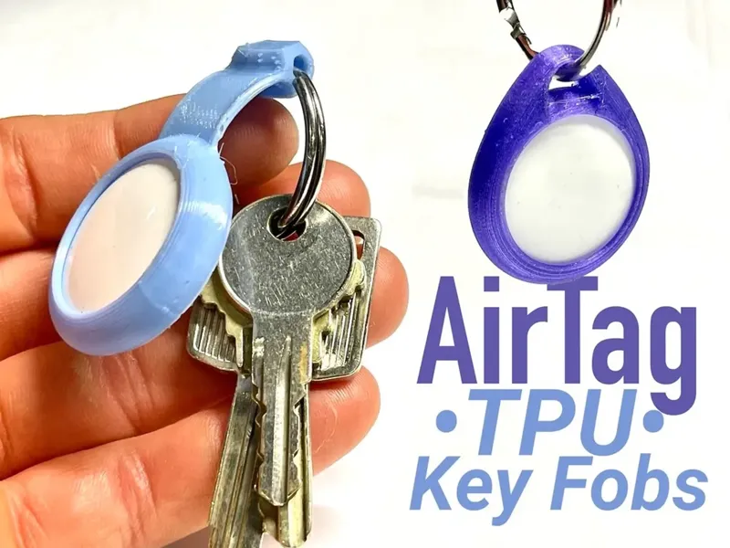 AirTag TPU Keychain Case / Fob