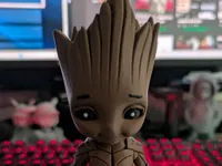 Groot en robot mécanique — photo 1