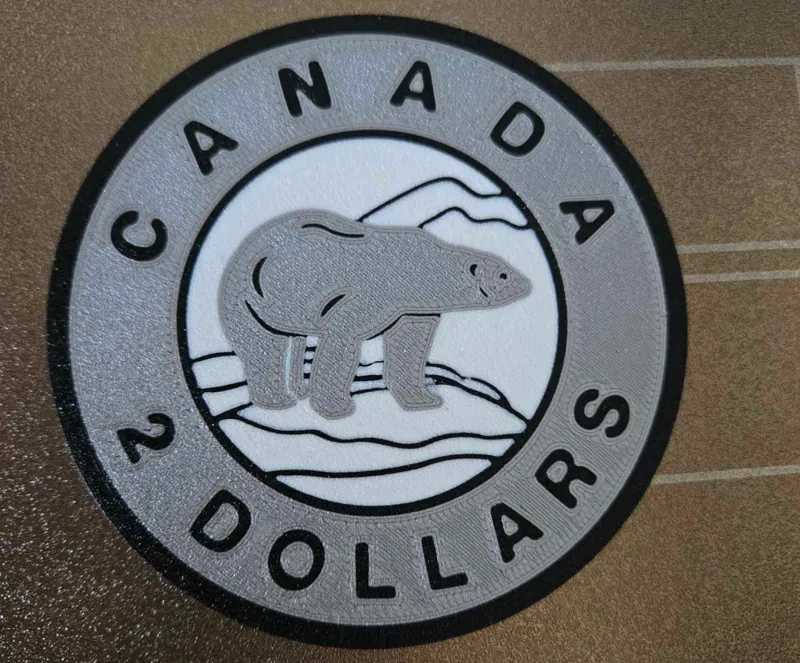 Toonie Coaster 