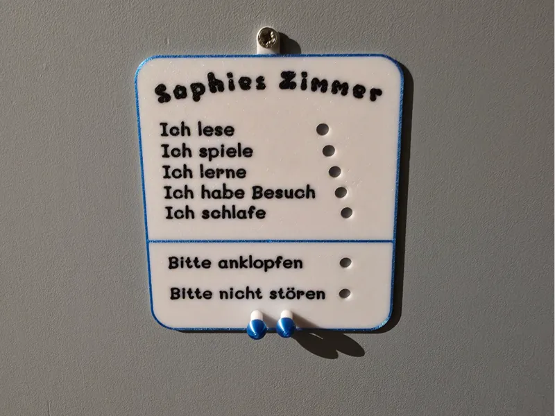 Türschild Kinderzimmer