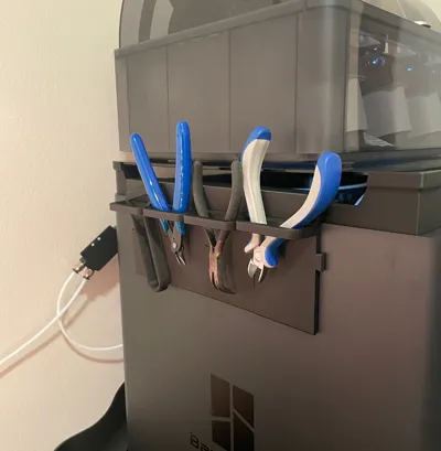 Tool holder with P1S top riser bracket