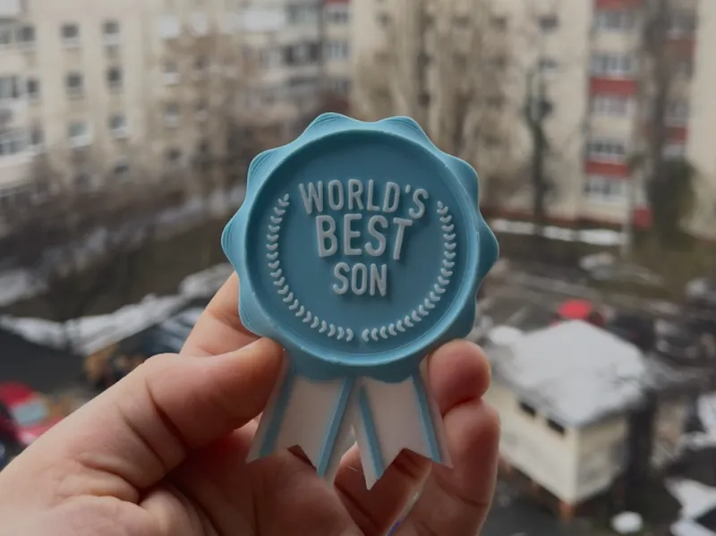 World's Best Son Medal