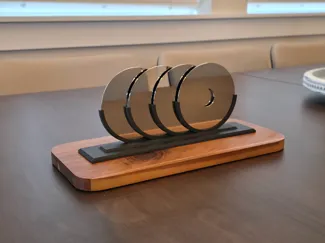 HDD Platter Display Desk Decoration