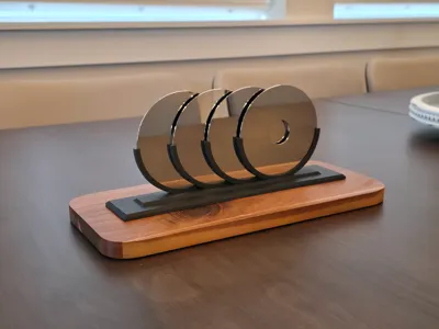 HDD Platter Display Desk Decoration