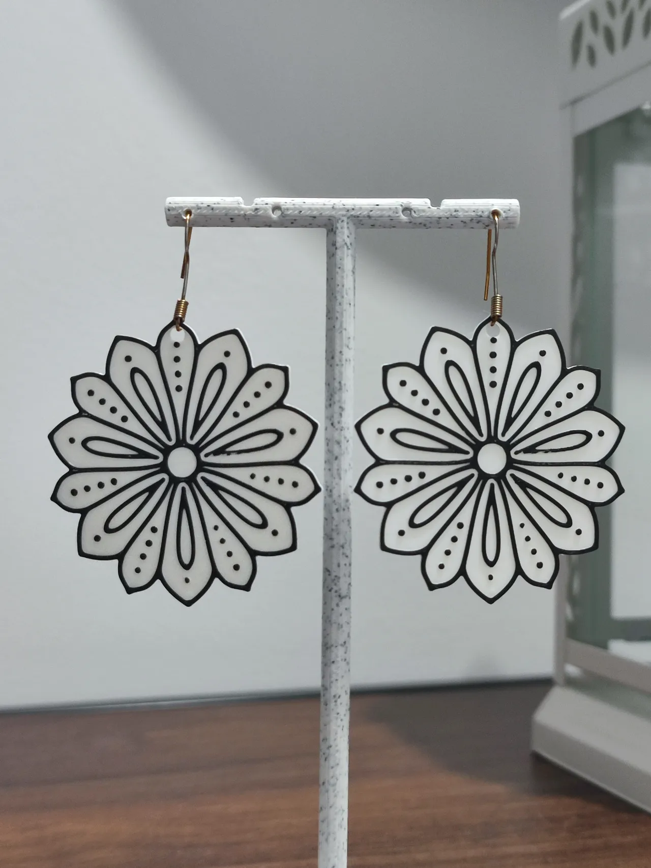 Aretes Flor de Loto Zen view 3