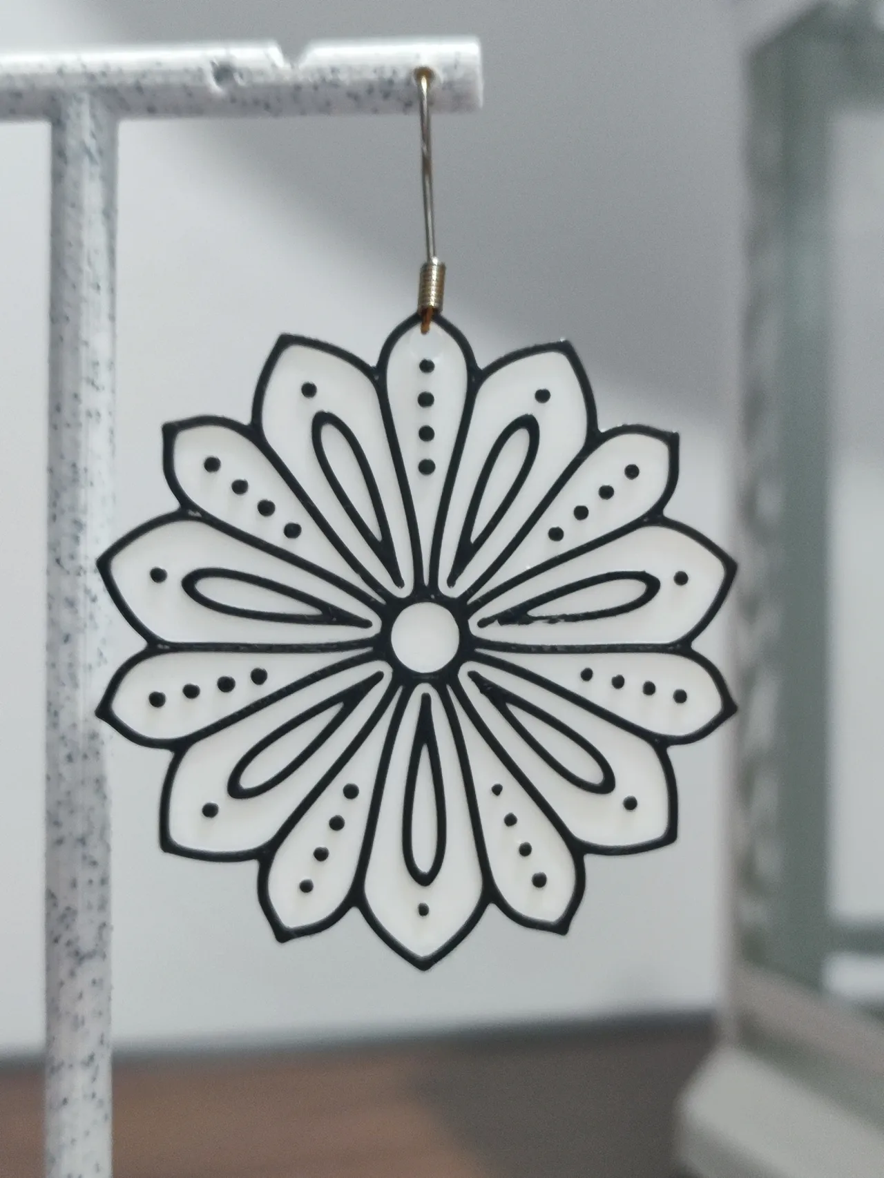 Aretes Flor de Loto Zen view 4