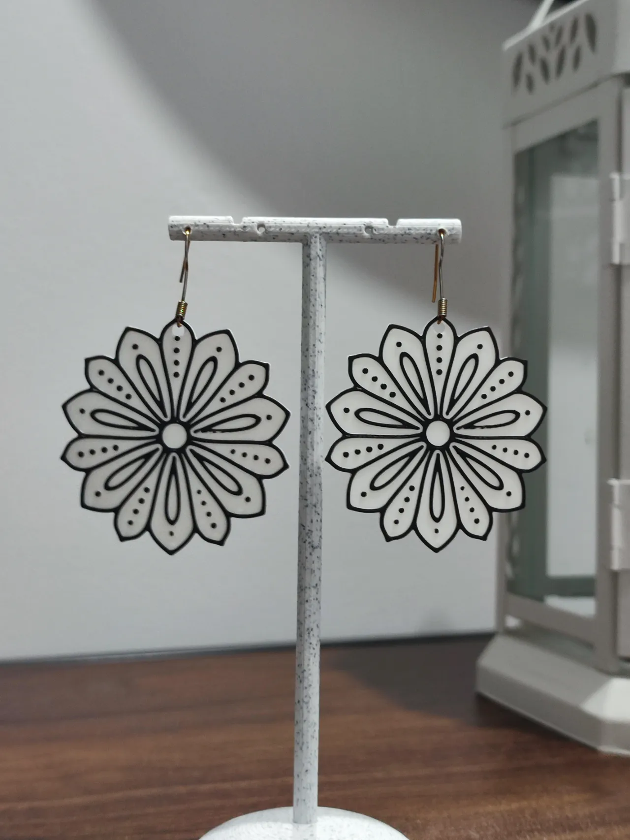 Aretes Flor de Loto Zen view 2