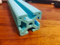 Profilé d'extrusion aluminium 4040 optimisé impression — photo 2