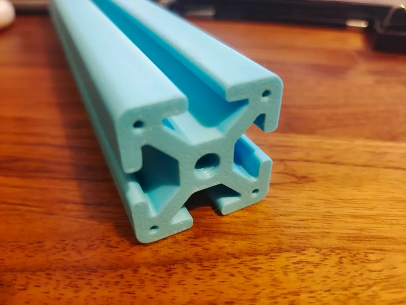 Print-optimized 4040 Aluminum Extrusion Profile
