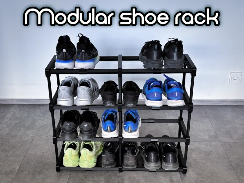 Modular Shoe Rack