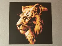 Lion Wall Art - 0.16mm layer, 2 walls, 100% infill