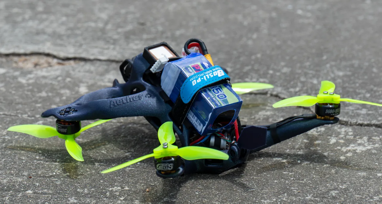 BM Aether 4 - The 4 inch unibody FPV drone frame view 2