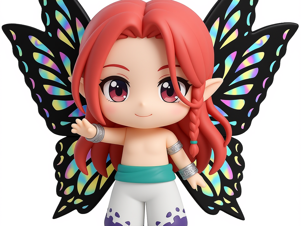 Gloxinia Repose Fairy King Chibi Figure