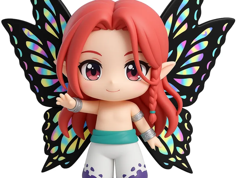 Gloxinia Repose Fairy King Chibi Figure