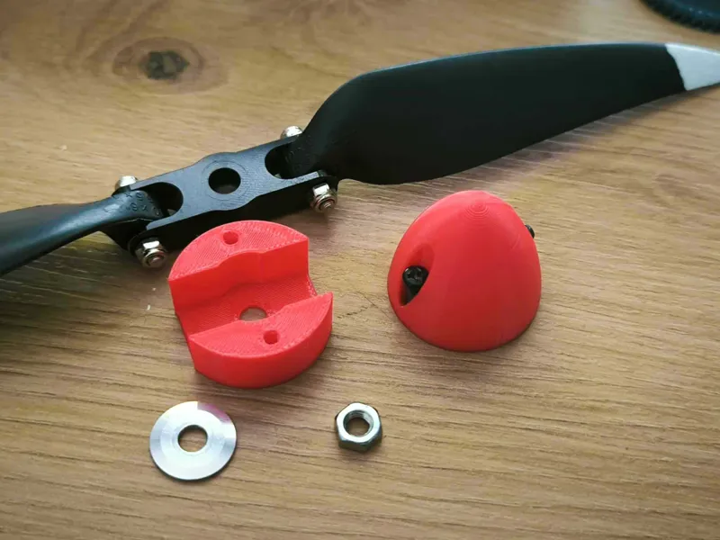 Folding propeller 5mm spinner 