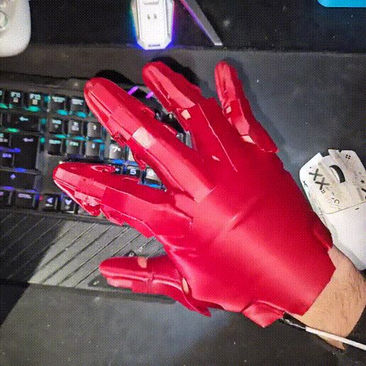 Iron Man LED Repulsor Glove