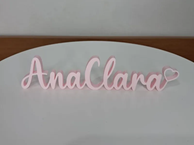 Letreiro Ana Clara 