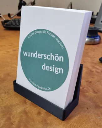 Flyerständer A6 / Poster stand A6 upright 
