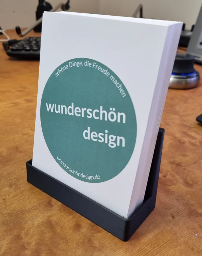Flyerständer A6 / Poster stand A6 upright 