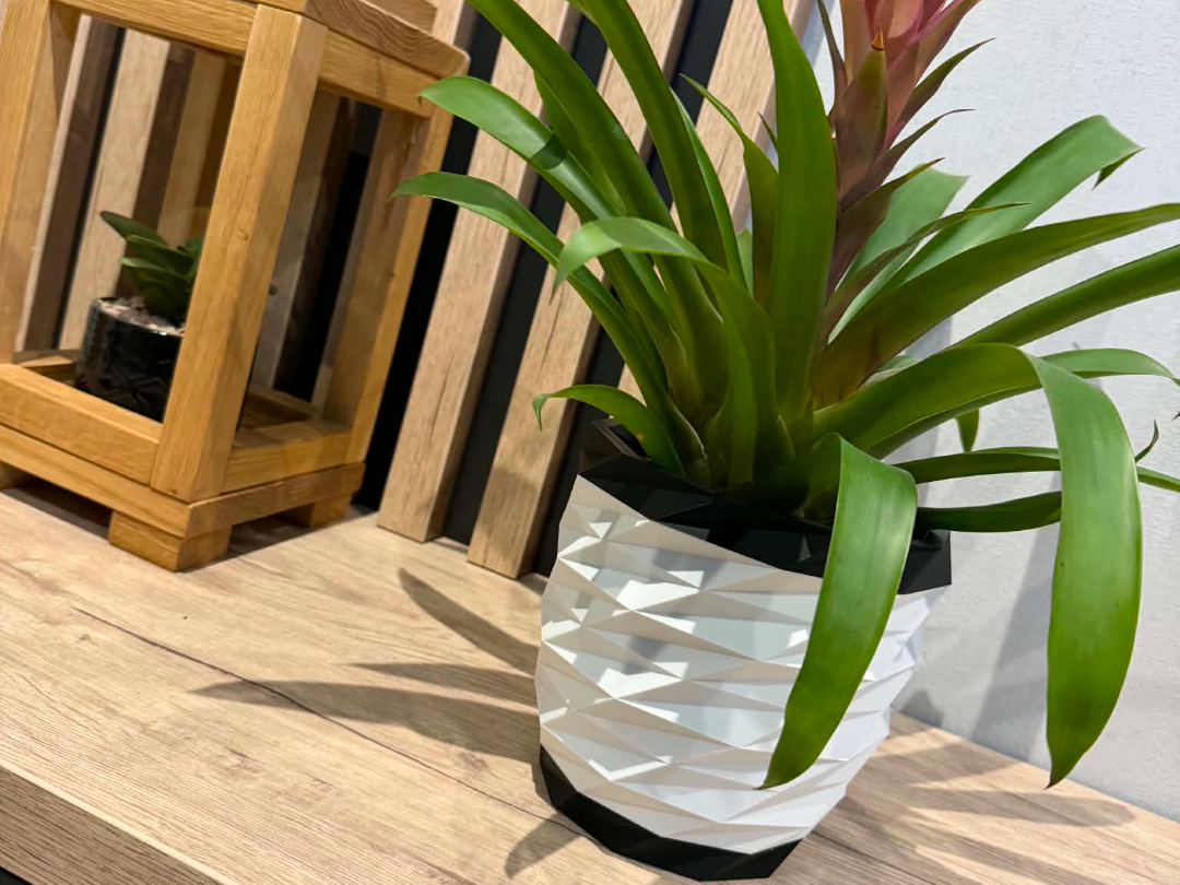 Twisted Geometric Planter