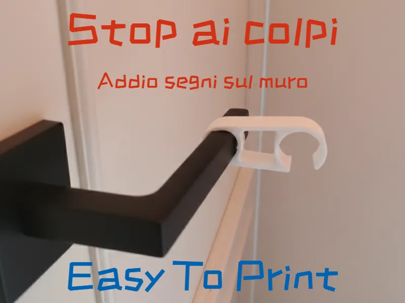 Door Handle Wall Bumper paracolpi 