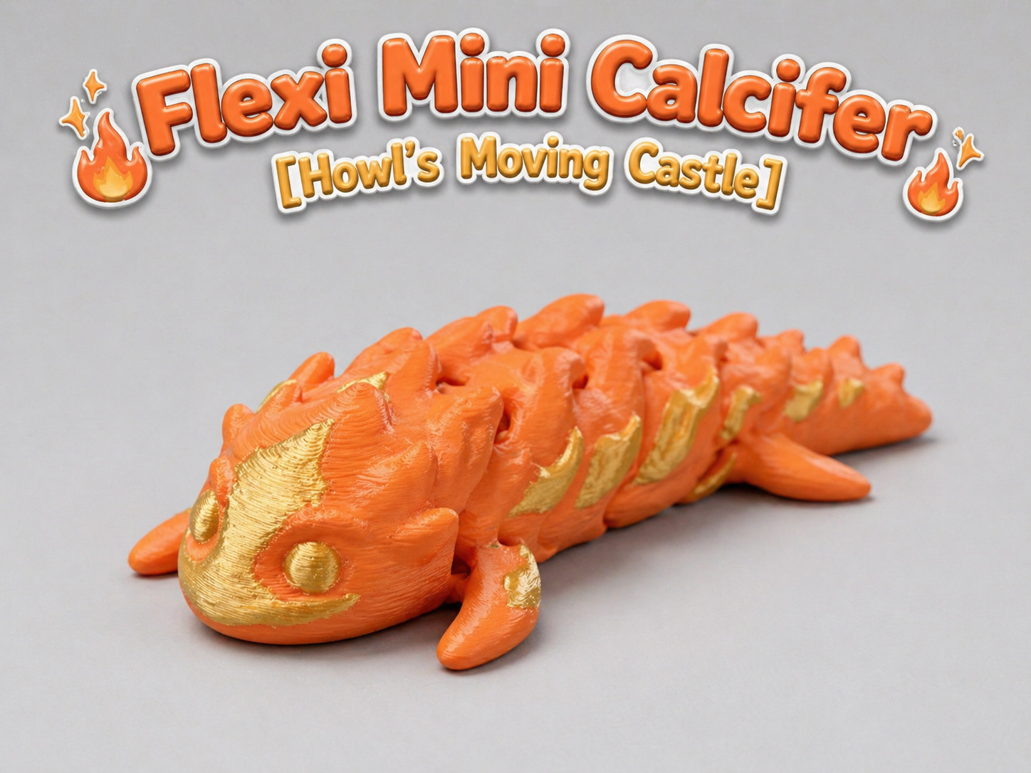 Flexi Mini Calcifer [Howl’s Moving Castle]