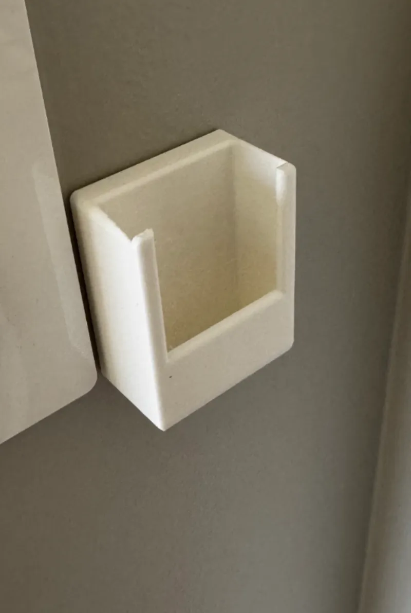 Ceiling fan remote wall mounted holder