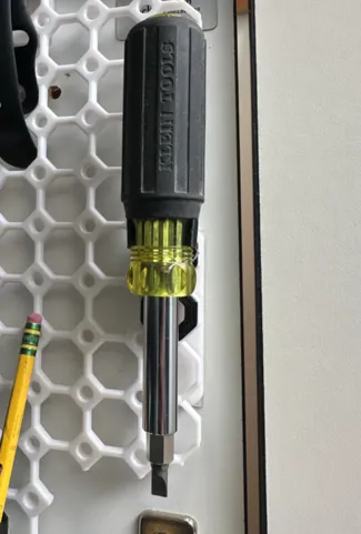 Klein Tools 11-in-1 Screwdriver Holder Multiboard