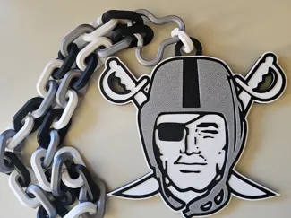 Las Vegas Raiders Fan / Hype Chain
