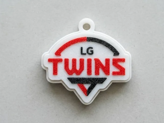 LG Twins Baseball Logo Clicker Fidget Toy