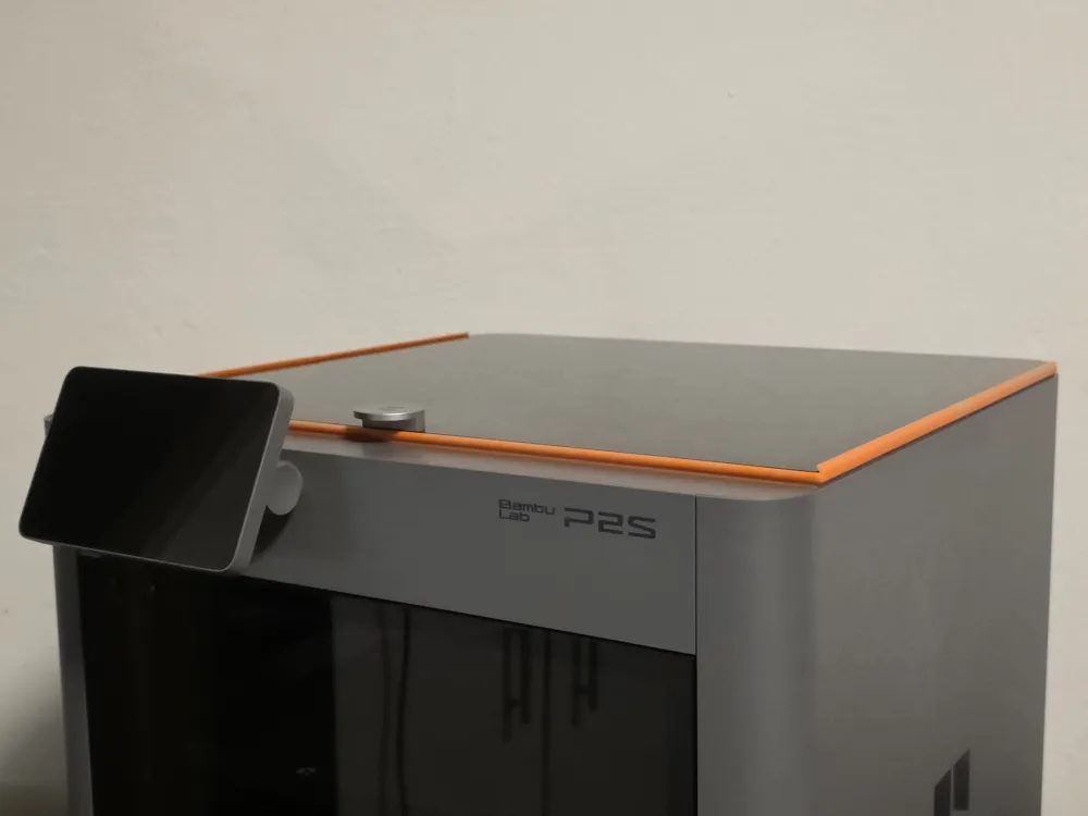 70g P2S Minimal Glass and AMS Riser - Free 3D Print Model - MakerWorld