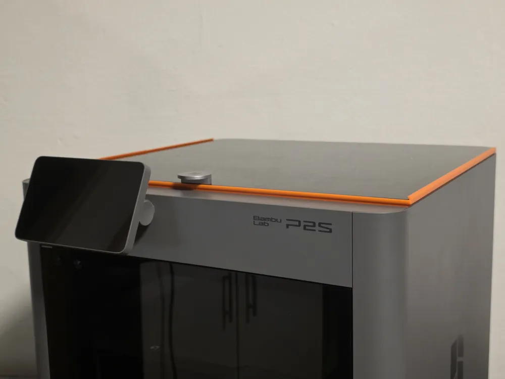 70g P2S Minimal Glass and AMS Riser - Free 3D Print Model - MakerWorld
