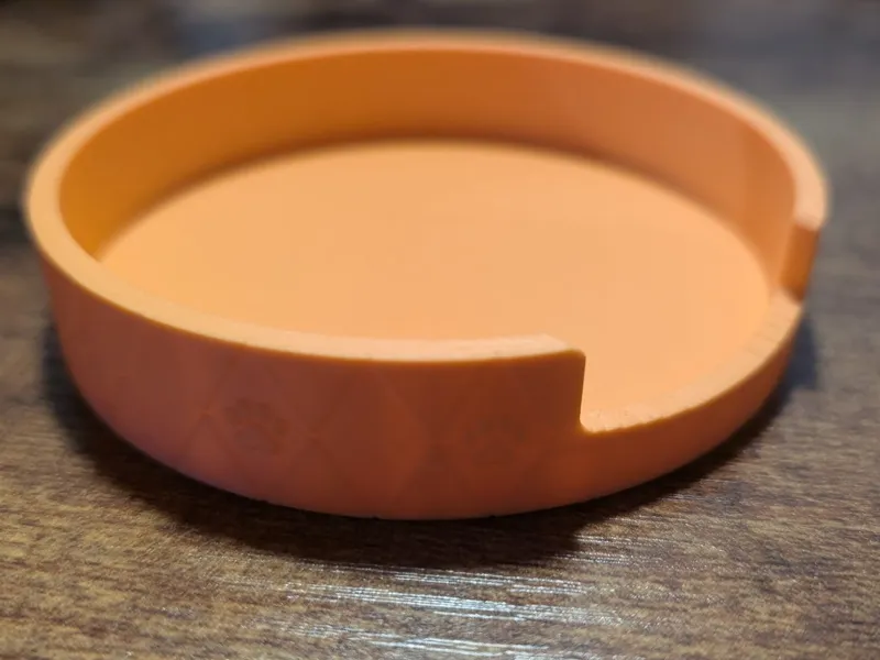 Fox Paw Coaster Holder