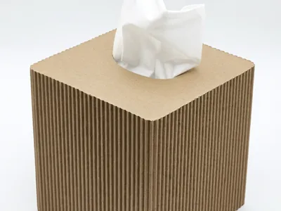 Square Tissue Box Cover