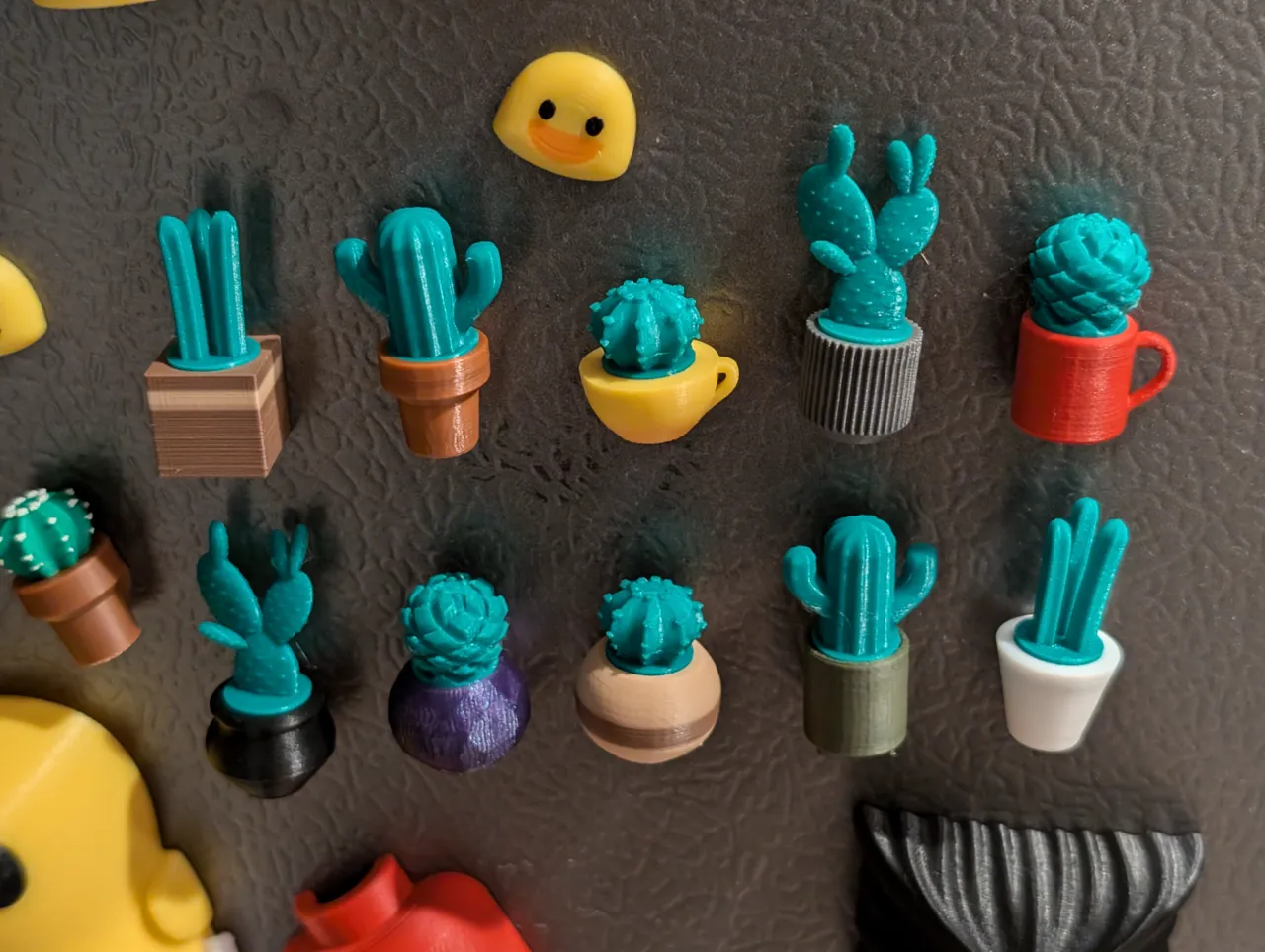 Mini Plant Pot Magnets view 2