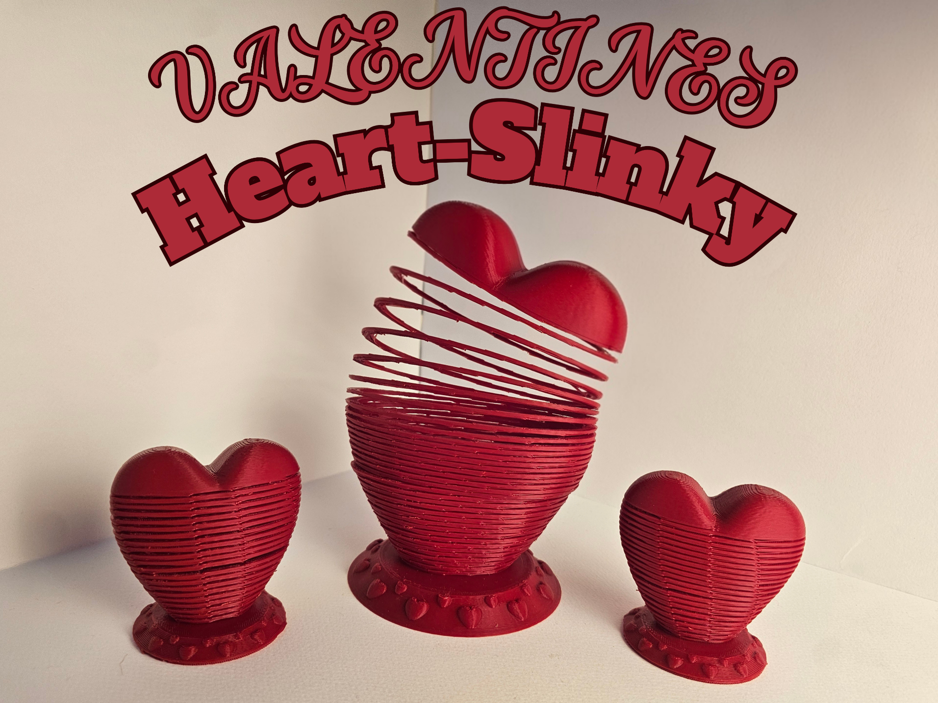 VALENTINES Heart-Slingy Fidget-toy
