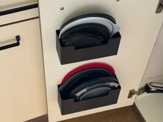 Deckelhalter Küchenschranktür