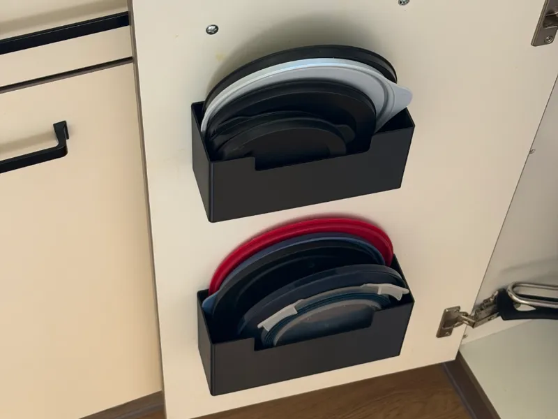 Deckelhalter Küchenschranktür
