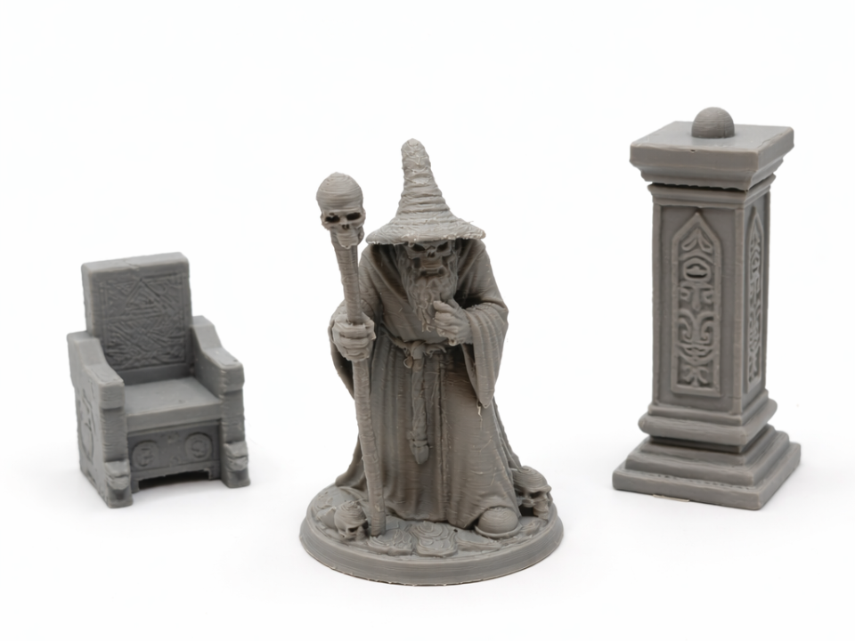 Necromancer’s Court – Undead Throne & Relics Set