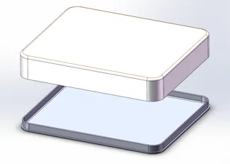 电子称盒子