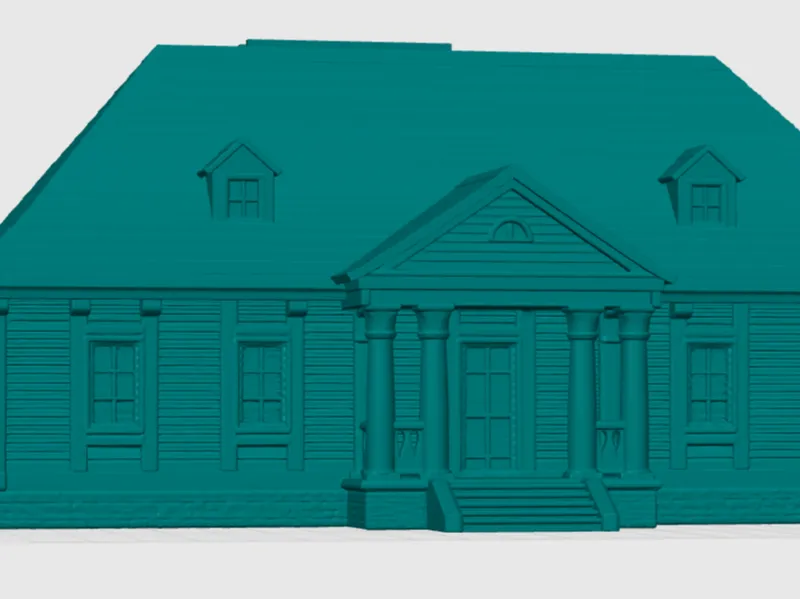 17th 18th century Polish manor house (dworek) v2