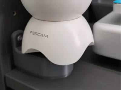 Foscam X5 Mount for IKEA PAX Pegboard Strip