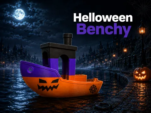 Adorno temático: Helloween Benchy - October is coming — referencia de MakerWorld