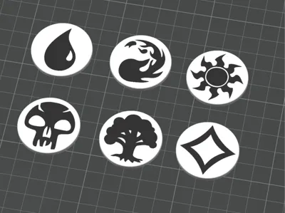 Mtg Mana Symbols