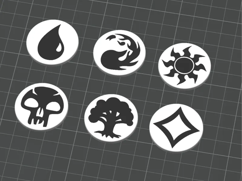 Mtg Mana Symbols