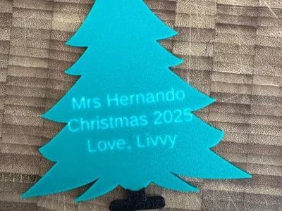 Christmas Tree Teacher Decoration