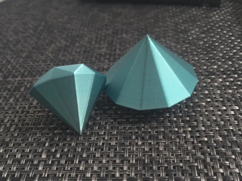 Diamond, Brilliant, easy to scale